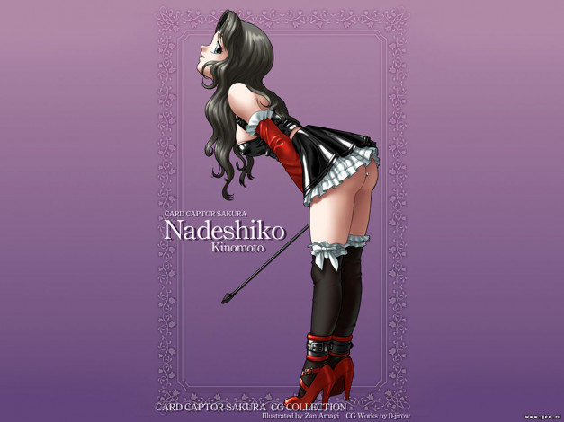 Обои картинки фото аниме, card, captor, sakura