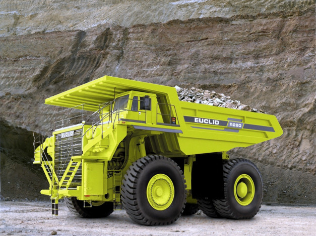 Обои картинки фото техника, строительная, самосвал