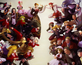 Картинка аниме umineko no naku koro ni