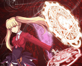 Картинка аниме umineko no naku koro ni