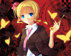 Картинка аниме umineko no naku koro ni