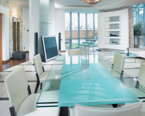 Картинка интерьер столовая