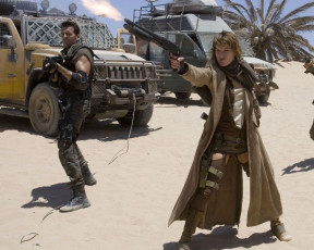 обоя кино, фильмы, resident, evil, exctinction