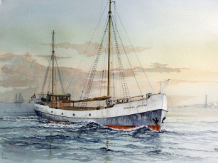 Картинка корабли рисованные