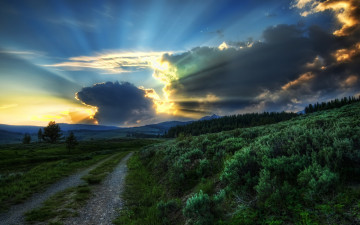 Картинка природа восходы закаты