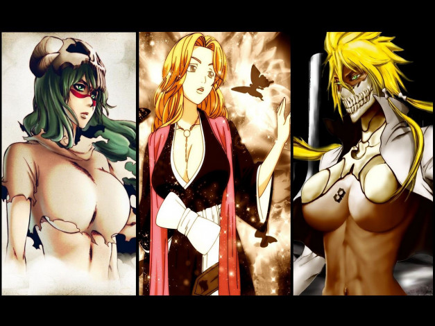 Обои картинки фото аниме, bleach