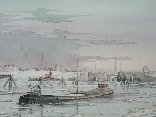 Обои картинки фото корабли, рисованные