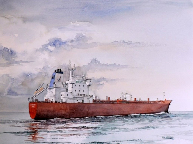 Обои картинки фото корабли, рисованные