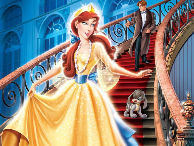 Обои картинки фото мультфильмы, anastasia