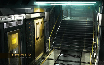 Картинка deus ex human revolution concept art видео игры
