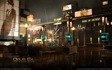 Картинка deus ex human revolution concept art видео игры