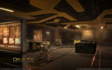 Картинка deus ex human revolution concept art видео игры