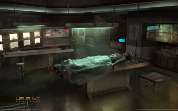 Картинка deus ex human revolution concept art видео игры