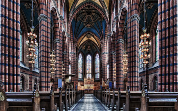 Картинка интерьер убранство роспись храма