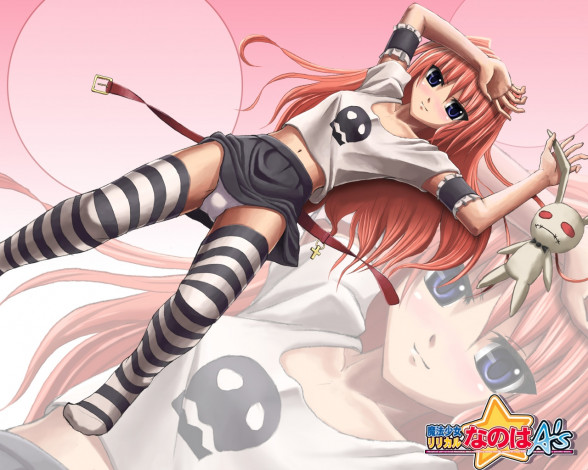 Обои картинки фото аниме, mahou, shoujo, lyrical, nanoha