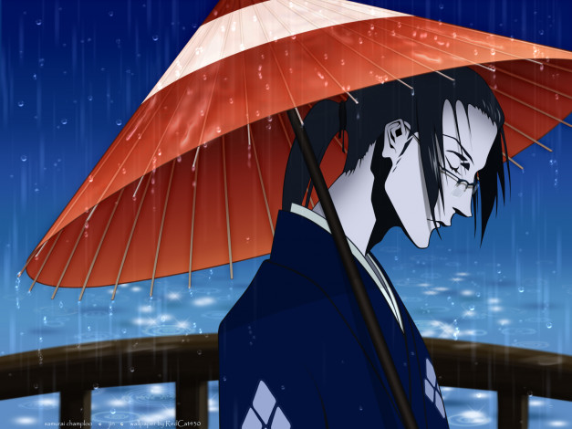 Обои картинки фото samurai, champloo, аниме