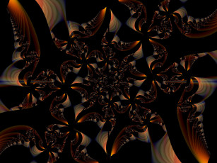 Картинка 3д графика fractal фракталы тёмный фрактал фон узор