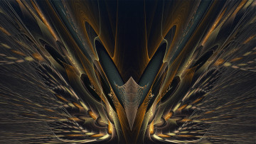 Картинка 3д графика fractal фракталы фон тёмный