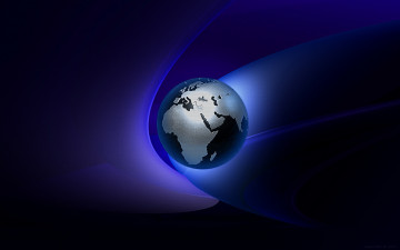 Картинка космос арт земля материки графика