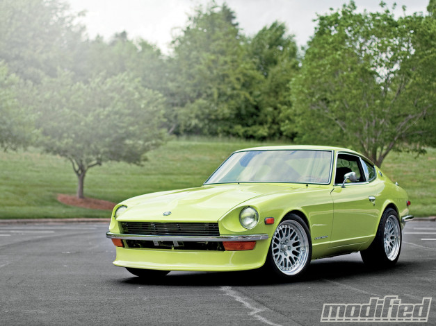 Обои картинки фото 1972, datsun, 240z, автомобили, nissan, datsun240