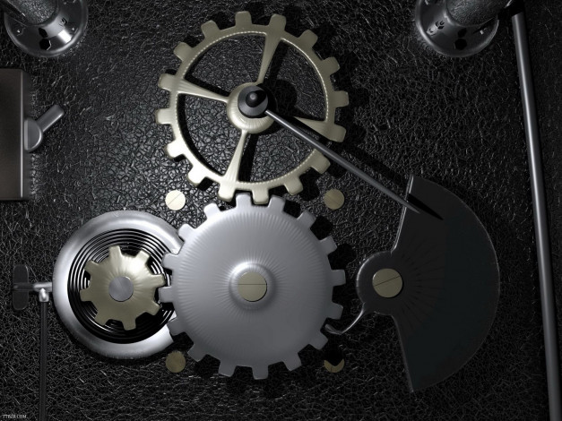 Обои картинки фото 3д, графика, modeling, моделирование, колёса, шестерни