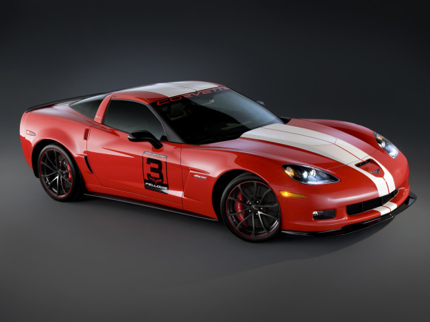 Обои картинки фото corvette, z06, ron, fellows, hall, of, fame, tribute, concept, автомобили