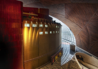 Картинка интерьер холлы лестницы корридоры стена китай пекин