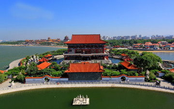 Картинка города буддистские другие храмы шаньдун храм