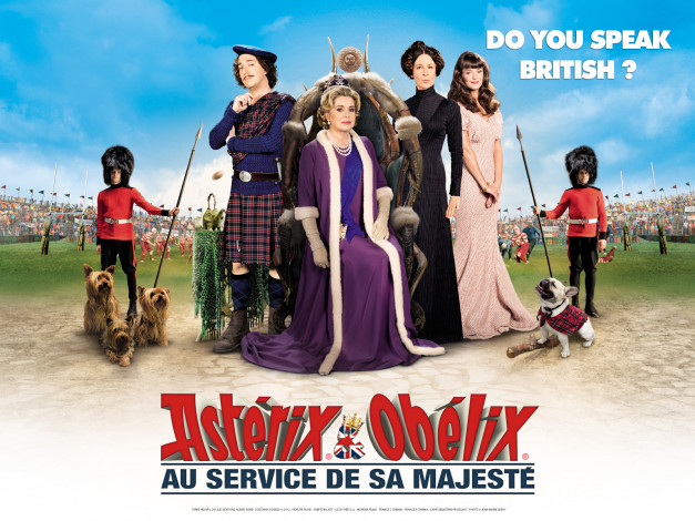 Обои картинки фото кино, фильмы, asterix, et, obelix, au, service, de, sa, majeste, astеrix, obеlix
