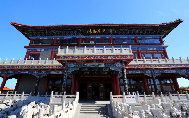 Обои картинки фото города, буддистские, другие, храмы, храм, шаньдун