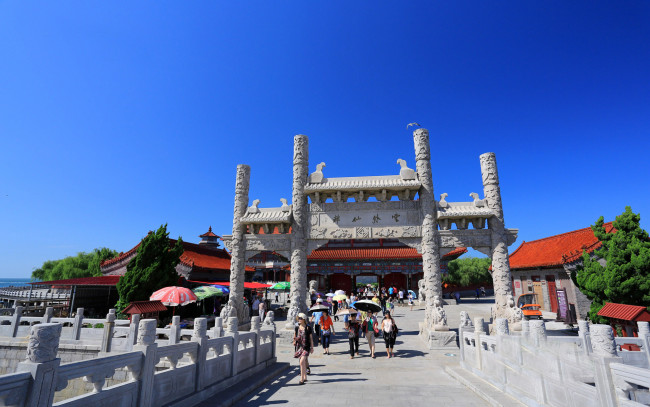 Обои картинки фото города, буддистские, другие, храмы, шаньдун, храм