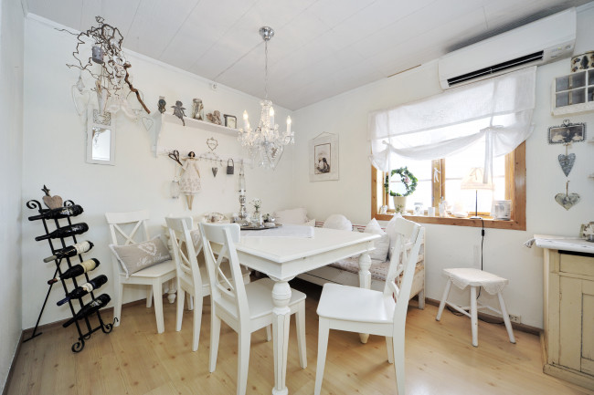 Обои картинки фото интерьер, столовая, стол, стулья