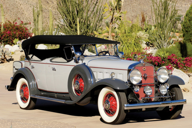 Обои картинки фото cadillac, v16, 1930, автомобили, классика, ретро