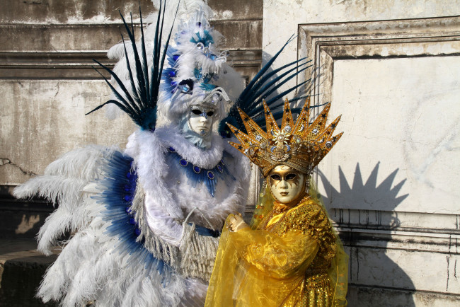 Обои картинки фото разное, маски, карнавальные, костюмы, карнавал, венеция