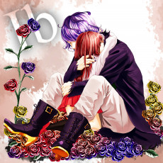 Картинка аниме ib garry eve