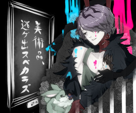 Картинка аниме ib garry eve