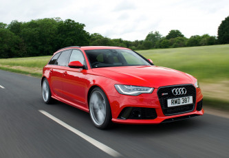 Картинка 2013 audi rs6 avant автомобили