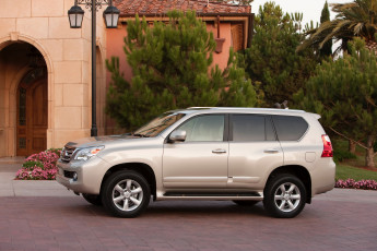 Картинка 2010 lexus gx460 автомобили парк дом