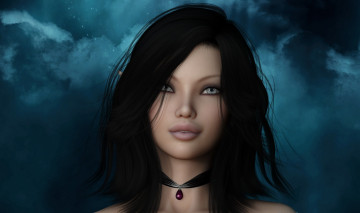 Картинка 3д графика people люди фея взгляд