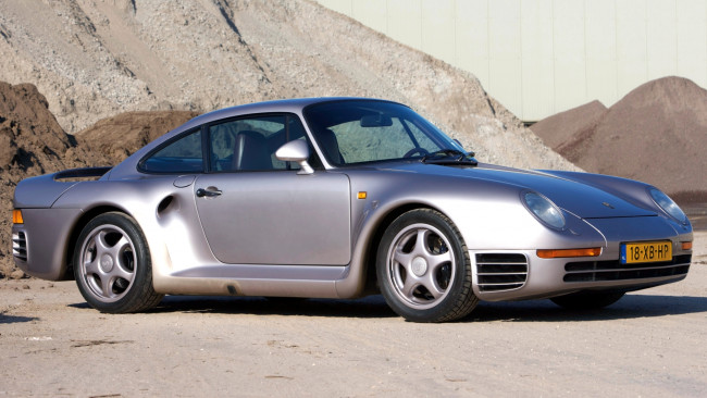 Обои картинки фото porsche, 959, автомобили, dr, ing, h, c, f, ag, германия, спортивные, элитные