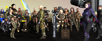 Картинка 3д+графика фантазия+ fantasy девушки мужчины