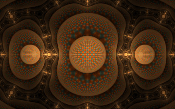 Картинка 3д+графика фракталы+ fractal цвета фон узор