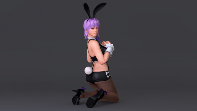 Обои картинки фото 3д графика, аниме , anime, взгляд, фон, девушка