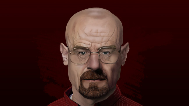 Обои картинки фото рисованное, кино, walter, white, сериал, во, все, тяжкие, breaking, bad, heisenberg, графика
