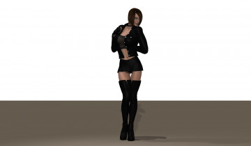 обоя 3д графика, люди , people, каньон, пещера