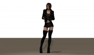 обоя 3д графика, люди , people, пещера, каньон