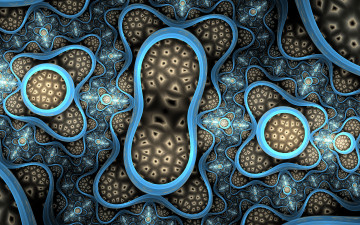 Картинка 3д+графика фракталы+ fractal цвета фон узор