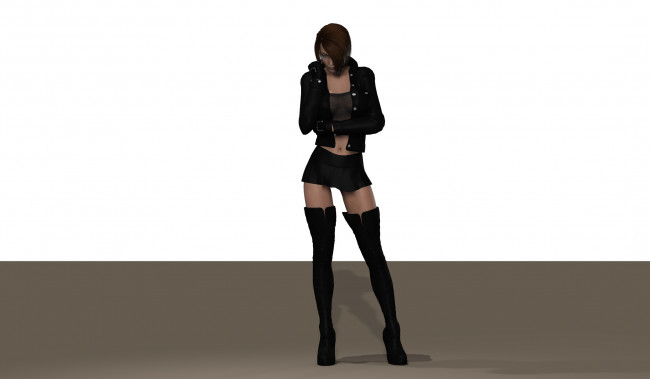 Обои картинки фото 3д графика, люди , people, фон, взгляд, девушка