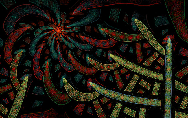 Обои картинки фото 3д графика, фракталы , fractal, цвета, фон, узор