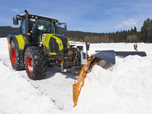 Картинка техника снегоуборочная+техника claas
